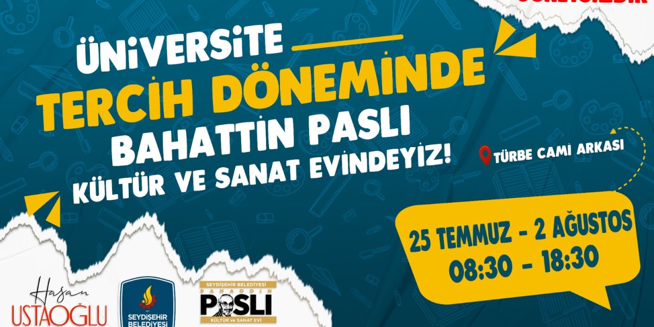 Seydişehir Belediyesi gençler için düğmeye bastı! Ücretsiz hizmet