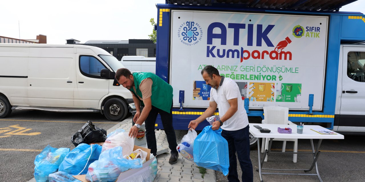 Konya'da atıklar paraya çevriliyor: Ev ekonomisine katkı sağlamak isteyenler dikkat