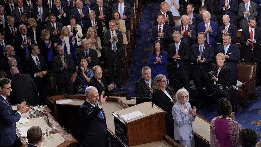Gazze kasabının ABD Kongresi’nde ayakta alkışlanması insanlık ayıbıdır