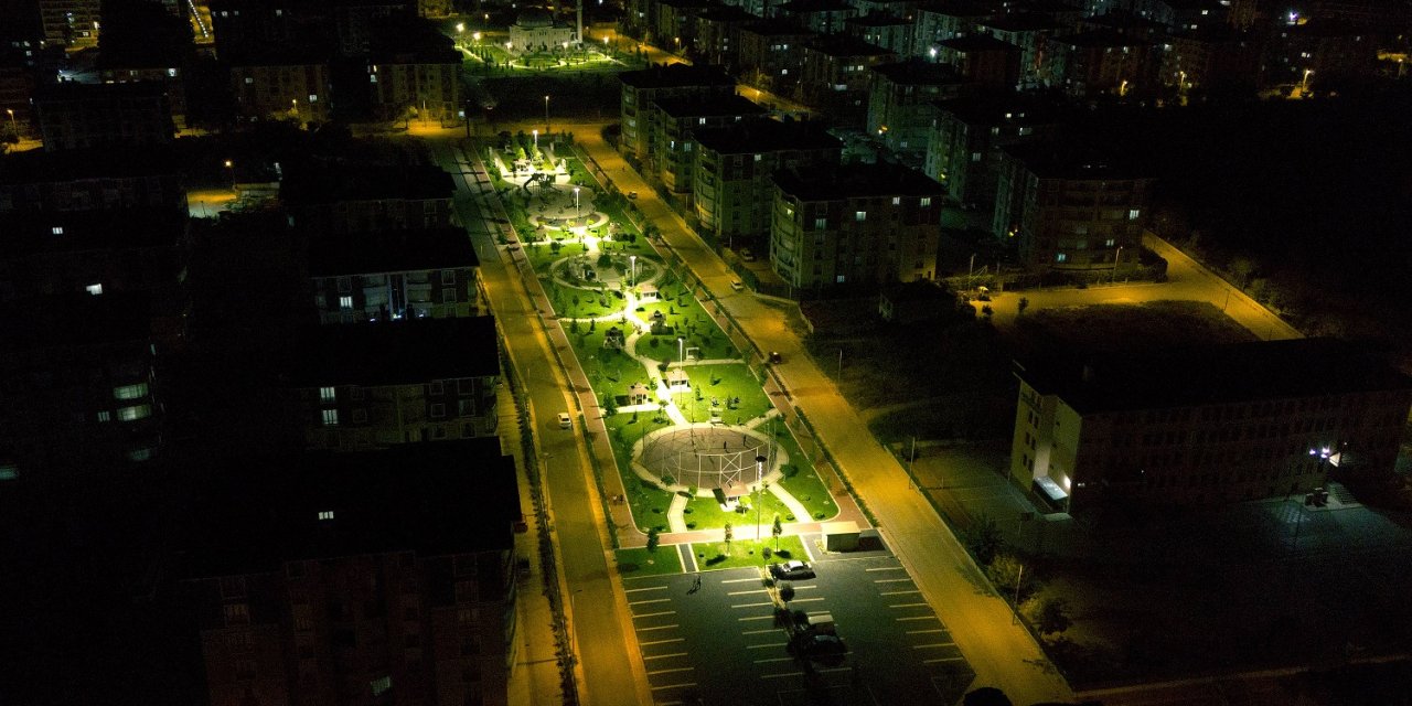 Konya'nın bu mahallesine devasa park! Hizmete girdi