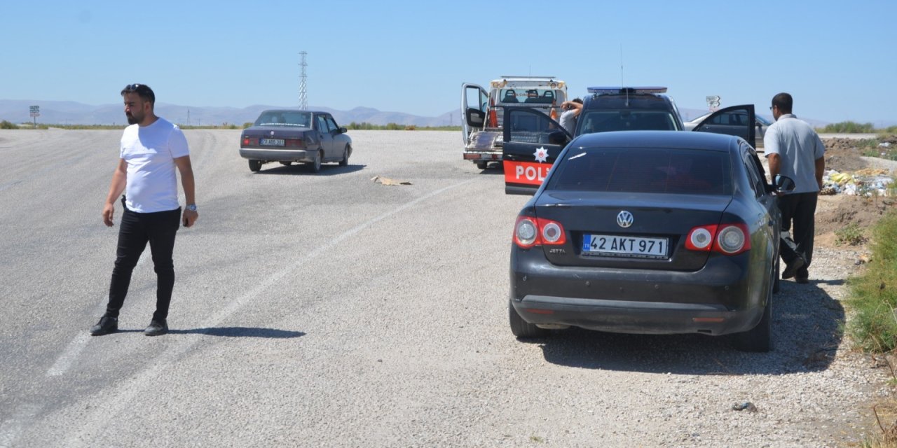 Konya'da sıcak saatler! Karısını öldürdü, lastiklerine ateş açılarak yakalandı