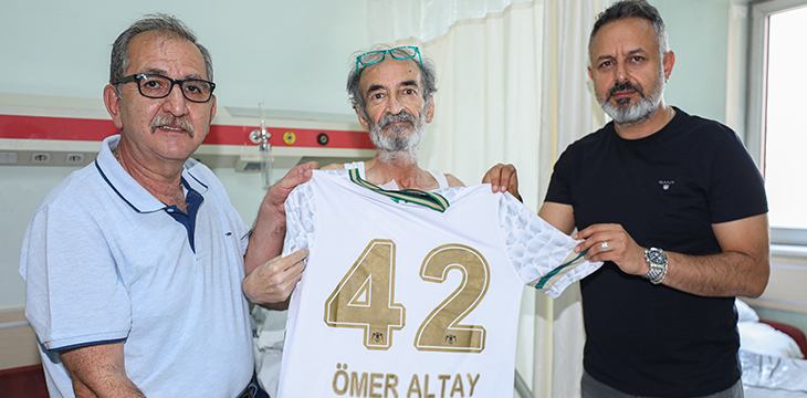 Konyaspor’dan rekortmen gazeteciye vefa ziyareti!