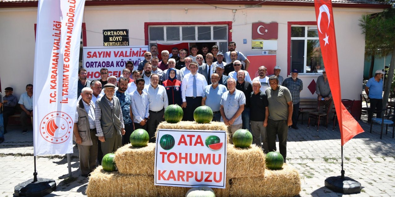 Ata tohumu karpuzunda hasat vakti