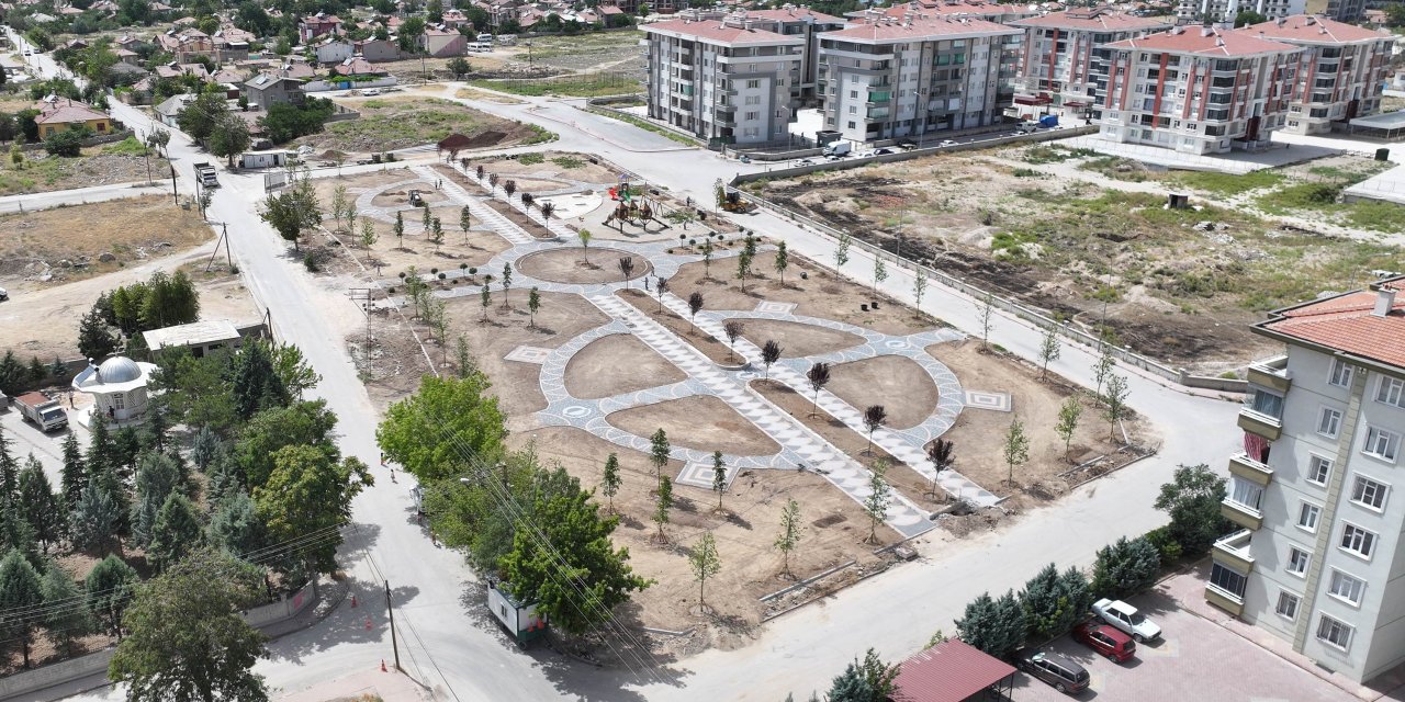 Konya'nın bu ilçesi yeşile doyacak! Tam 11 park daha yapılıyor