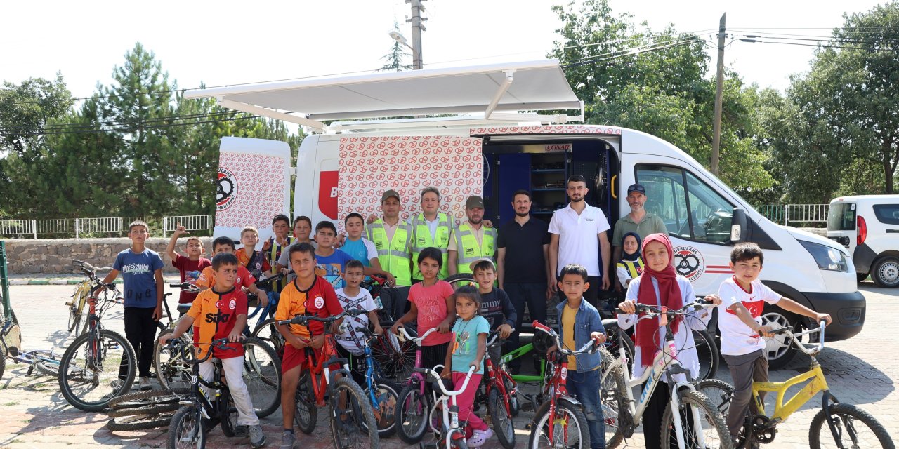 Konya'da tüm ilçelerin faydalanacağı bisiklet projesi! Bisbulans hizmete başladı