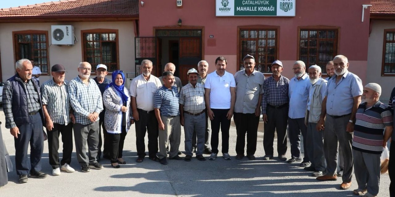 Karatay Belediyesi halkla iç içe