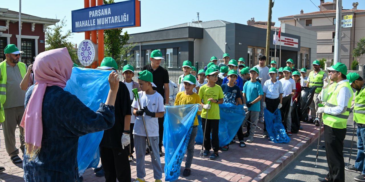 Konya'daki genç nesillere temizlik aşısı! Hedef farkındalık yaratmak