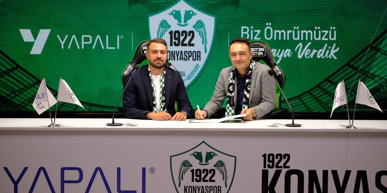 1922 Konyaspor’un Yeni İsim Sponsoru ‘Yapalı İnşaat’ Oldu