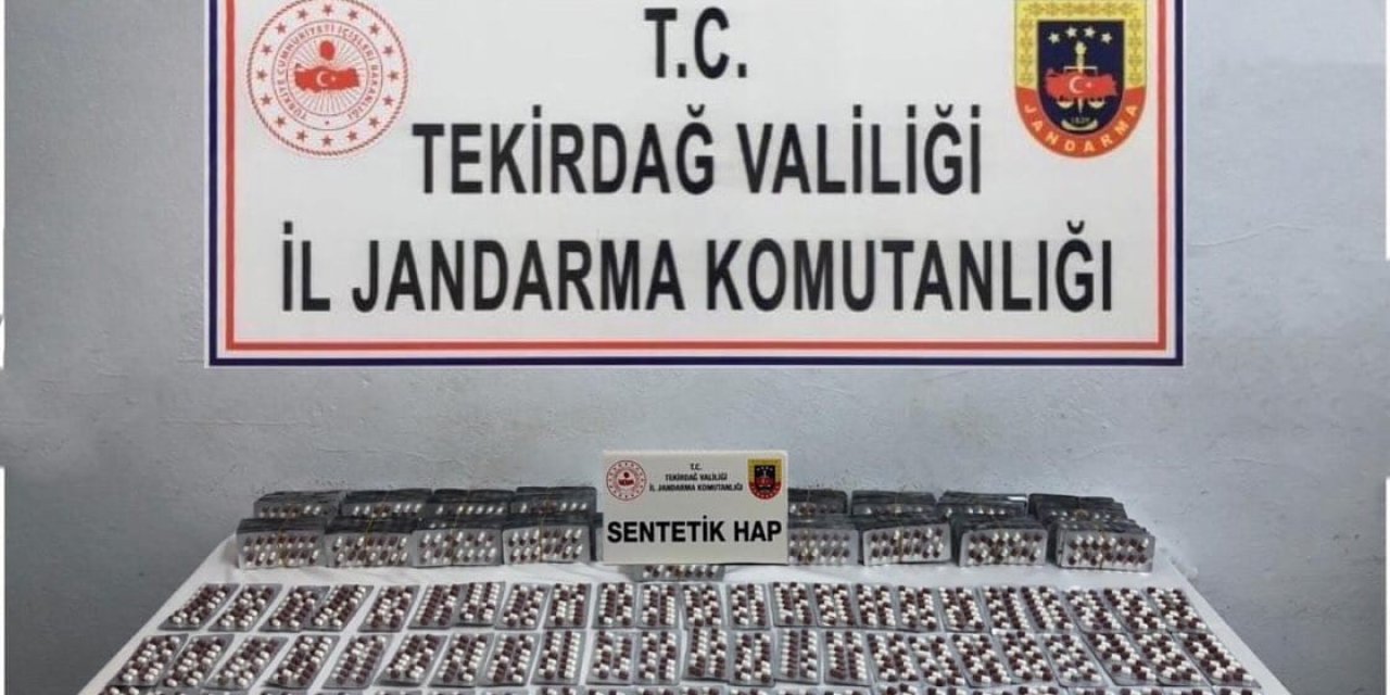 Tekirdağ’da uyuşturucu operasyonlarında çok sayıda madde ele geçirildi