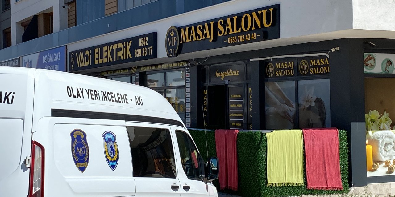 Konya'da, masaj salonunda yaşanan olayın perde arkası belli oldu