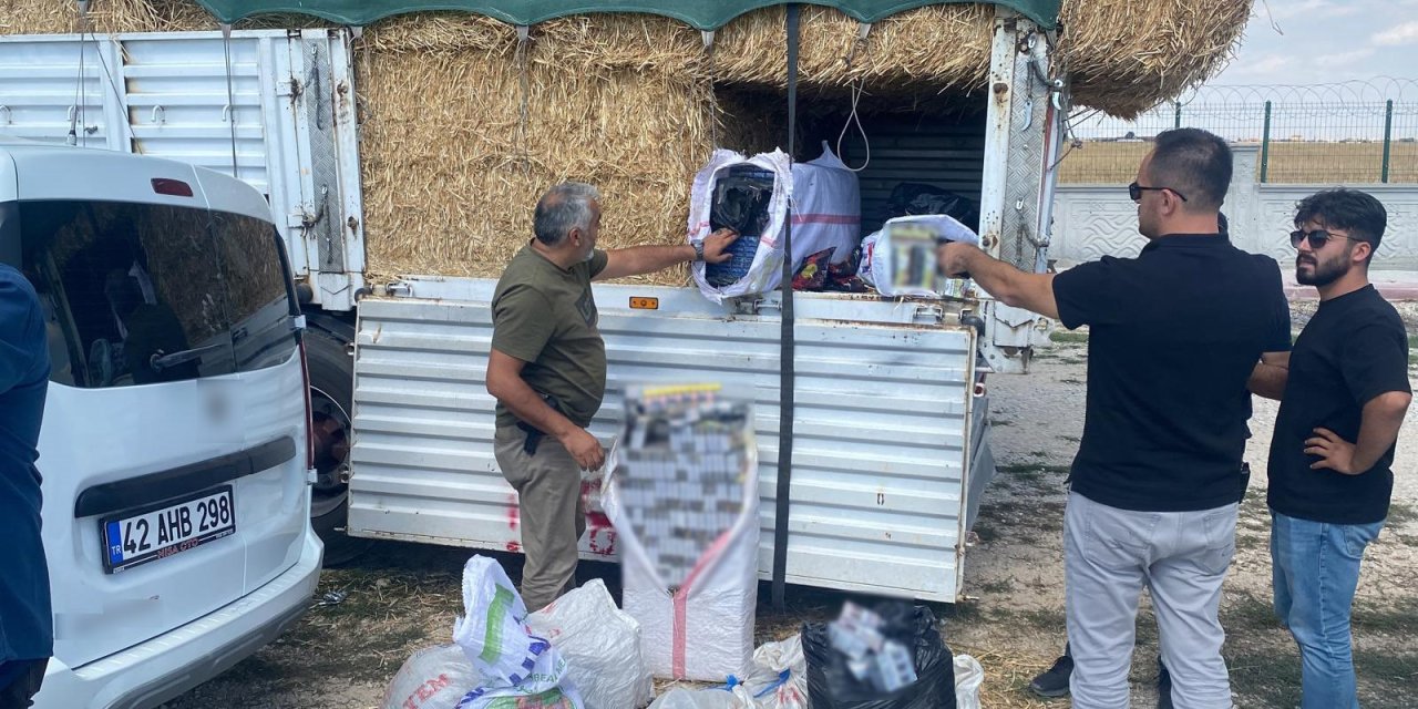 Konya'da akıllara durgunluk veren kaçakçılık