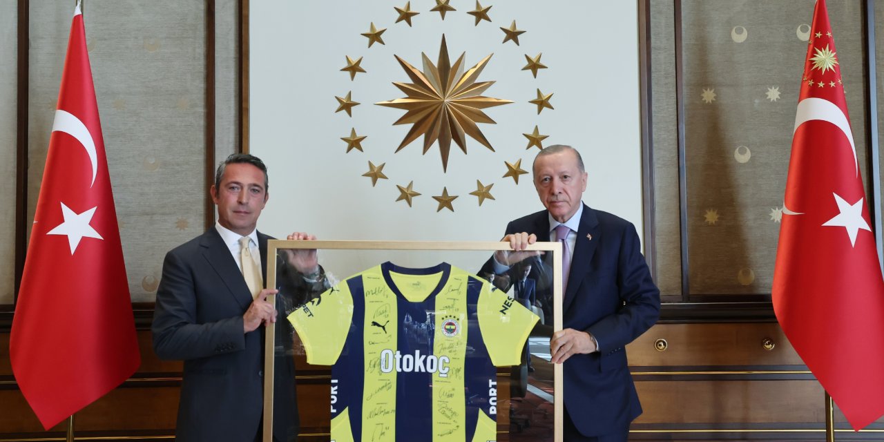 Erdoğan, Fenerbahçe yönetimini ağırladı