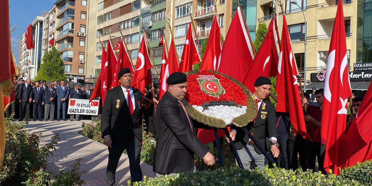 Konya’da Gaziler Günü töreni düzenlendi