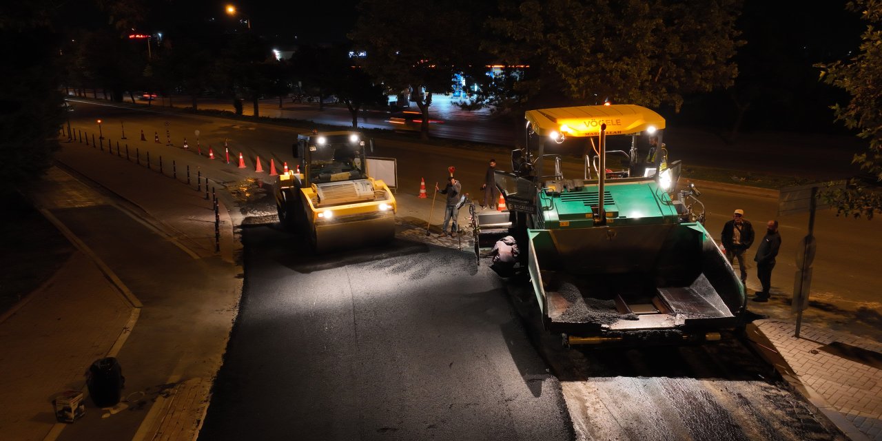 Konyalılar dikkat! O cadde trafiğe kapandı