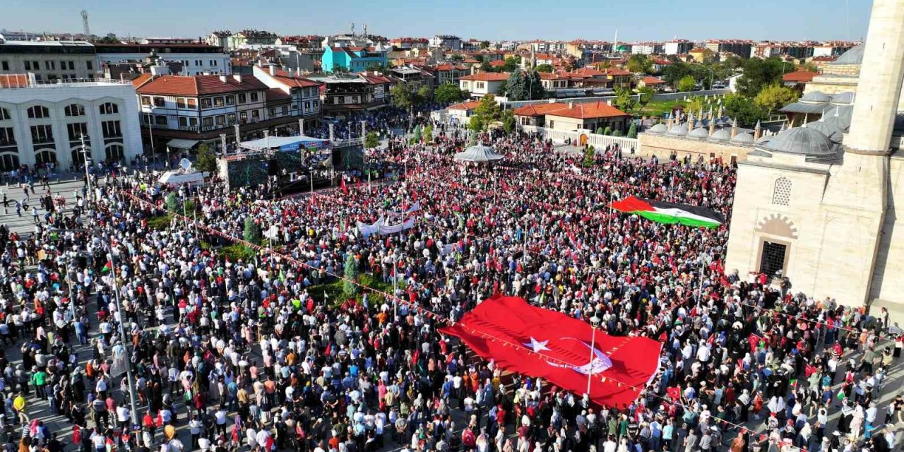 Konya dev mitinge hazırlanıyor! Binlerce vatandaş meydanda toplanacak