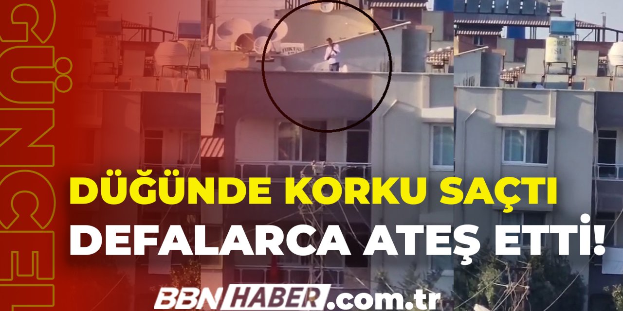 Pompalı tüfekle etrafa ateş açtı