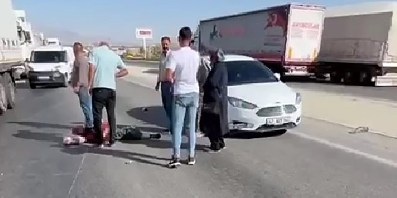 Konya'da trafik kazası: 1 kişi yaralandı