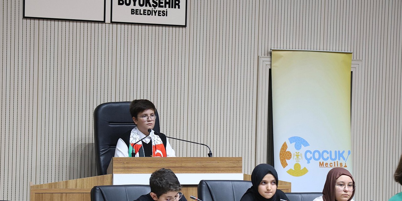 Konya Çocuk Meclisi'nde yeni dönem başladı