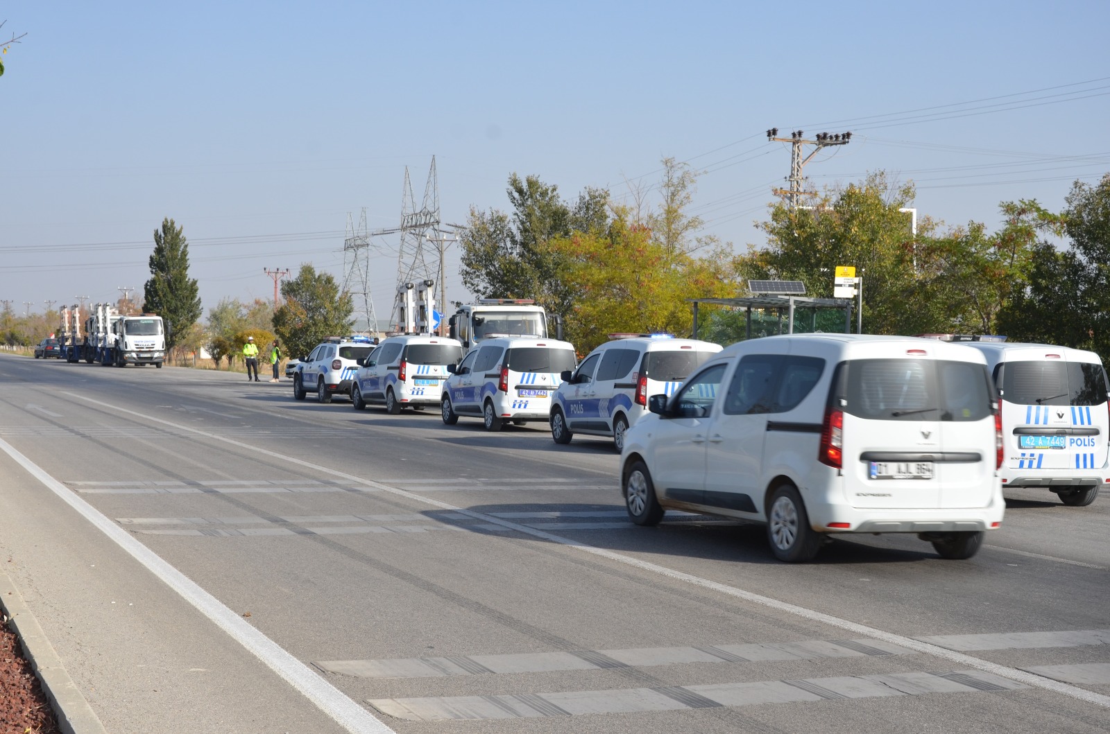 Konya'da yol kapattıracak eylem başlamadan bitti