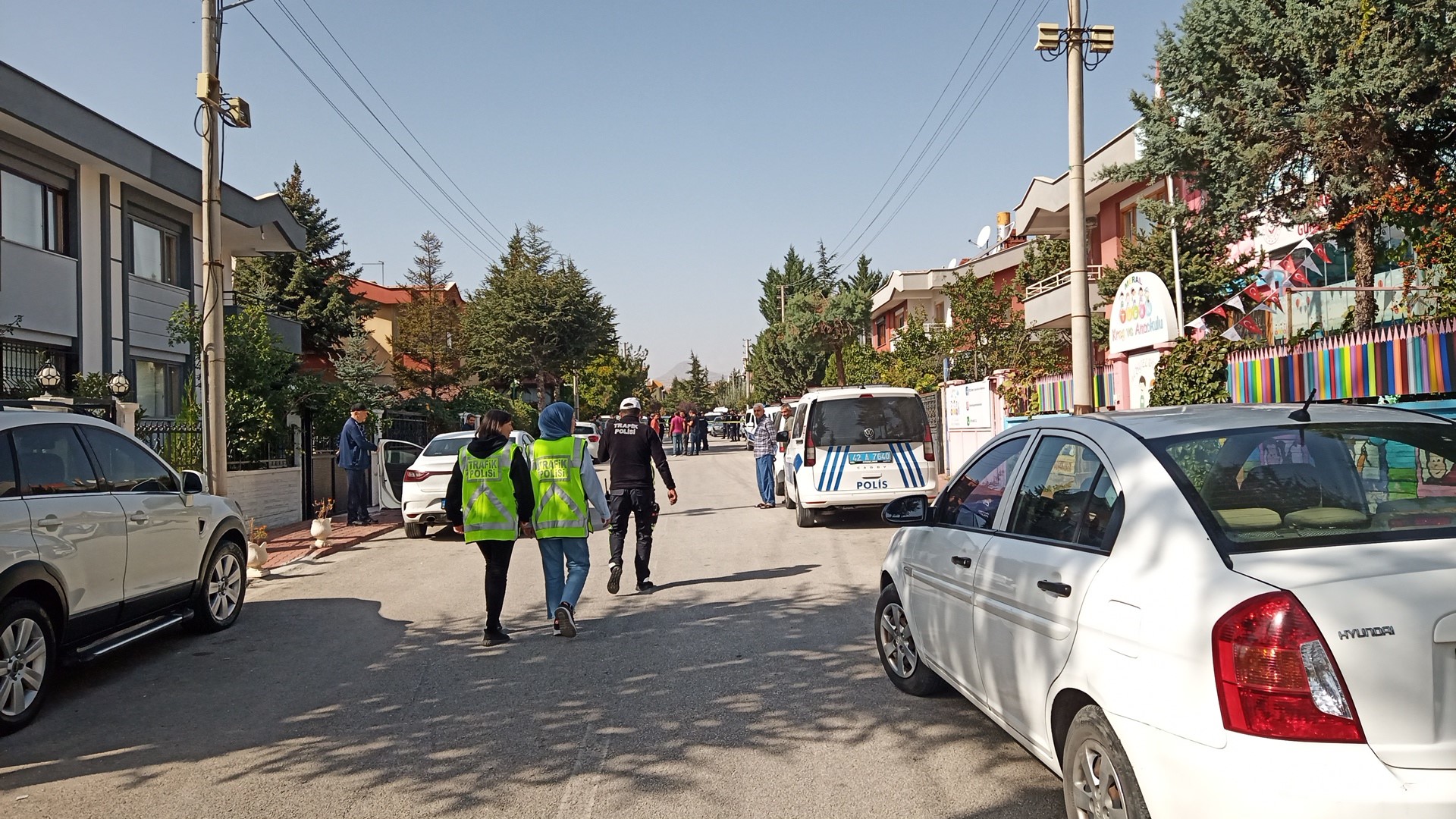 Konya'da polisi sırtından yaralayan şahıs etkisiz hale getirildi