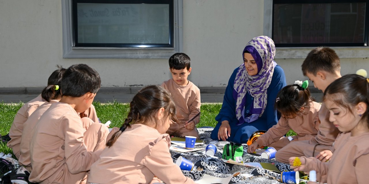 Konya'daki çocuklar her açıdan eğitiliyor