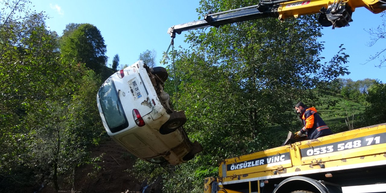 Rize'deki heyelanın bilançosu ağır