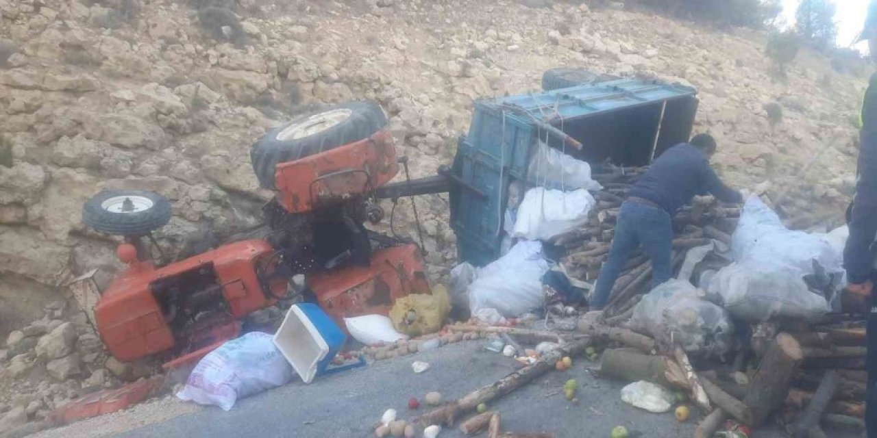 Feci kaza! Devrilen traktörün altında kalan kadın hayatını kaybetti