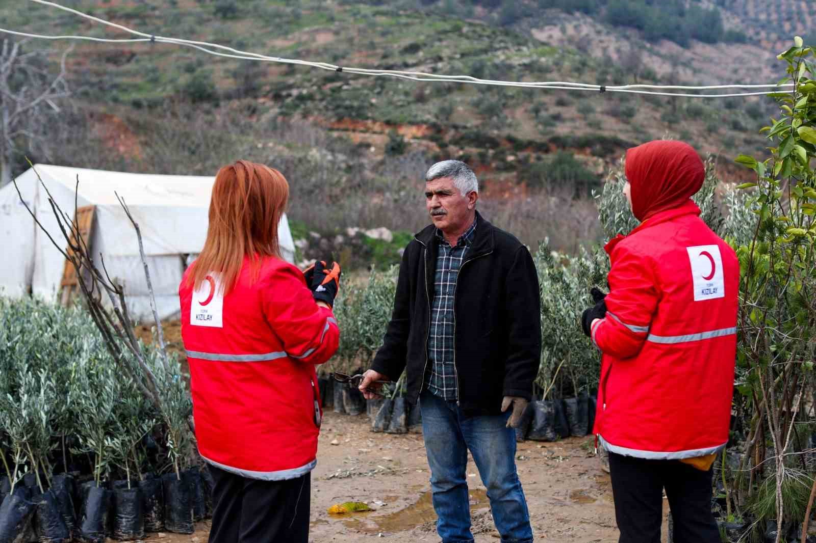 Türk Kızılay'dan çiftçilere 70 milyon lirayı aşkın destek