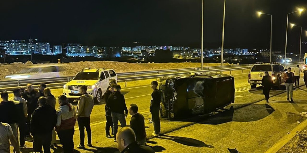 Siirt’te trafik kazası: 1 yaralı