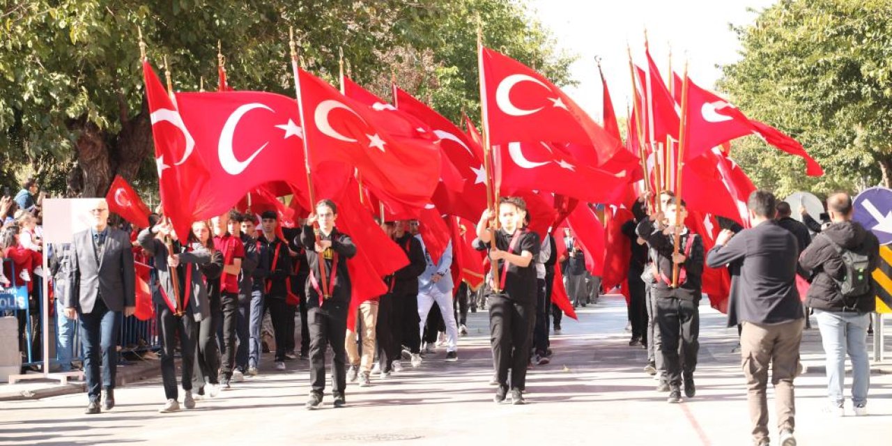 Konya'da 29 Ekim coşkusu