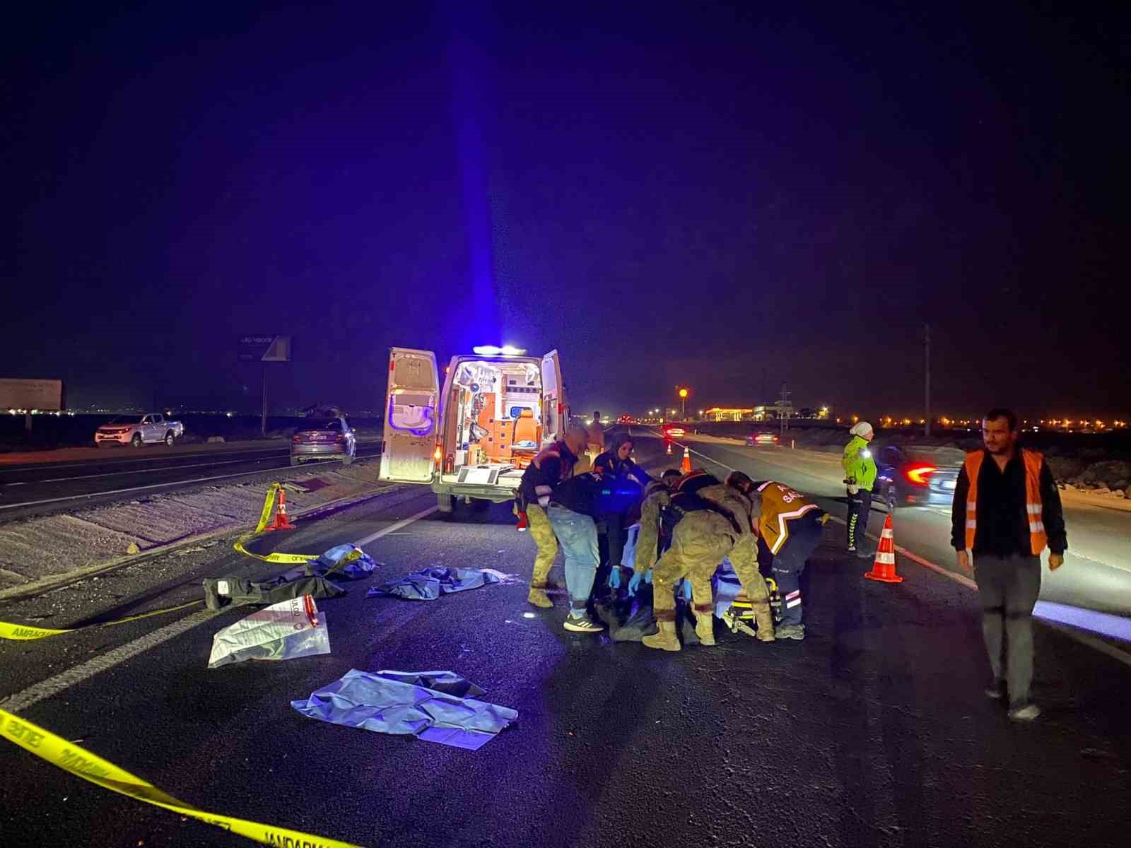 Otomobilin çarptığı yaya feci şekilde can verdi