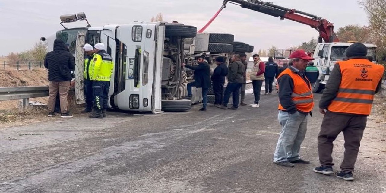 Konya'da feci kaza. 1 kişi öldü