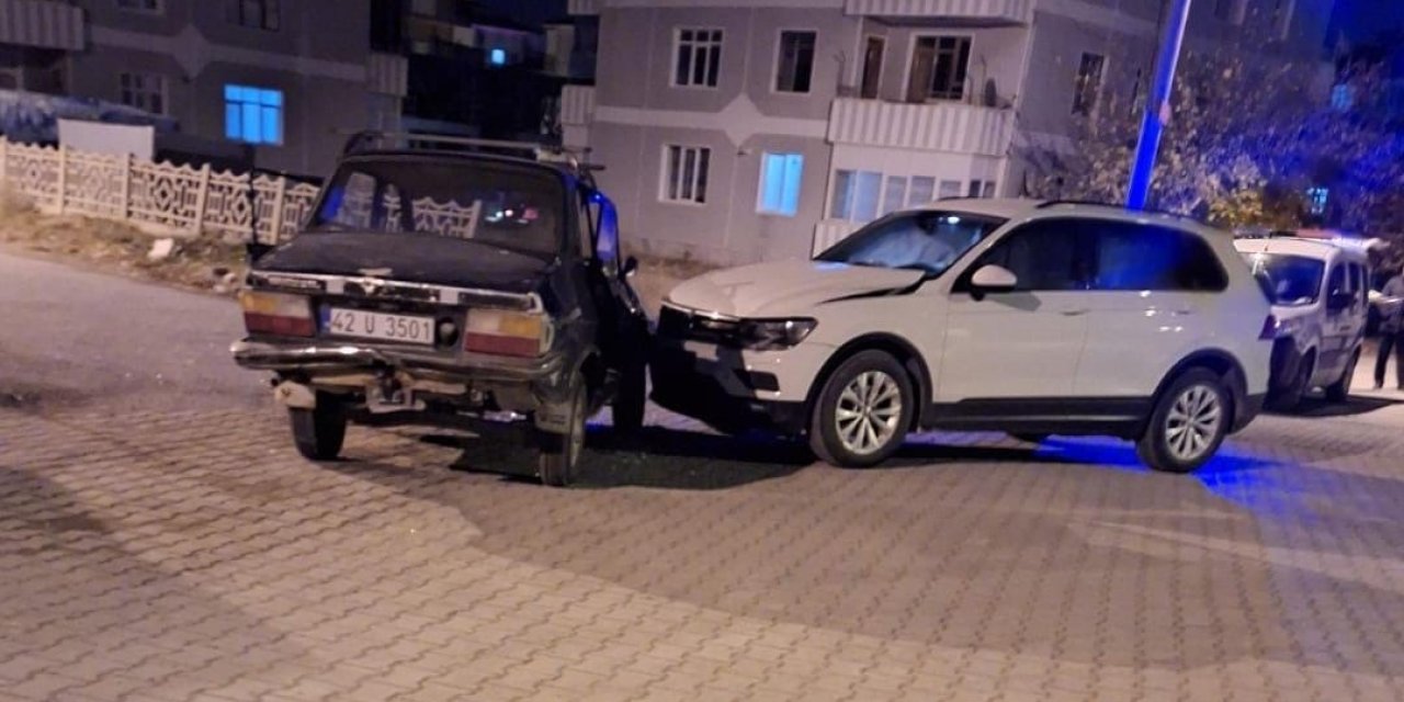 Konya'da korkutan kaza: SUV çarptı, 1 kişi yaralı