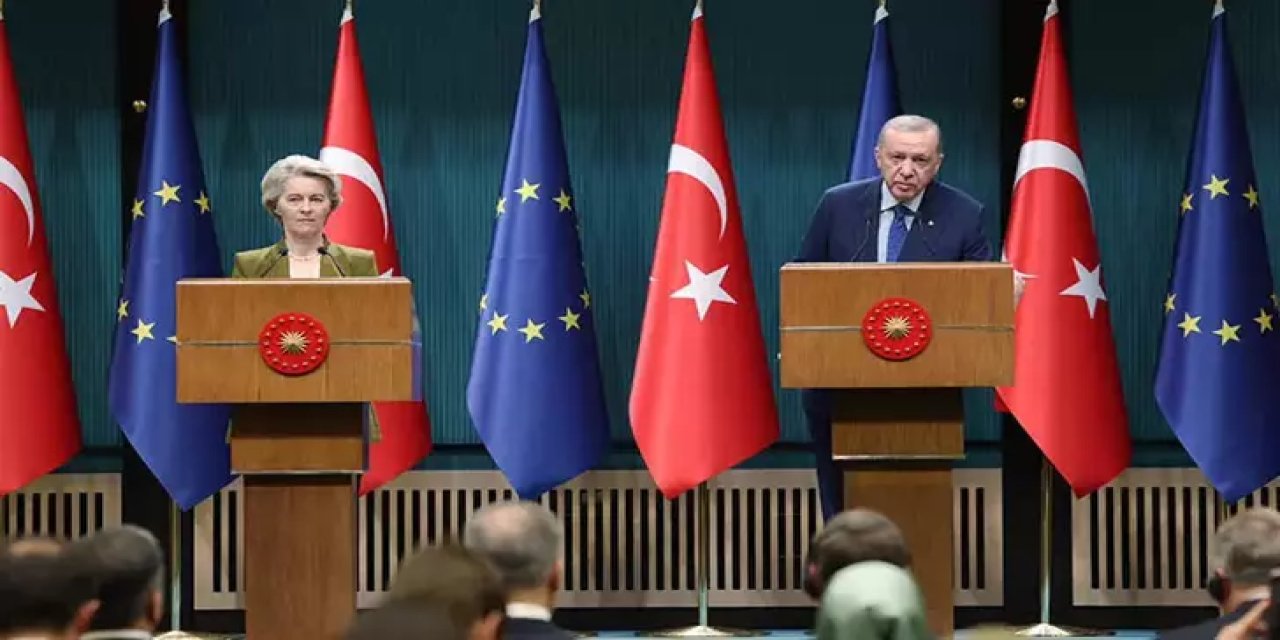 Cumhurbaşkanı Erdoğan, AB ile ilişkilerin güçlendirilmesi ve Suriye konusunda von der Leyen ile görüştü