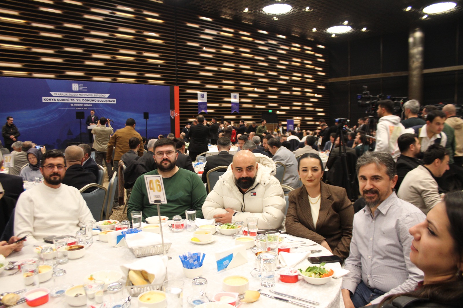 Konya Yapı Denetim Derneği ekibi TMMOB Gala’sında buluştu