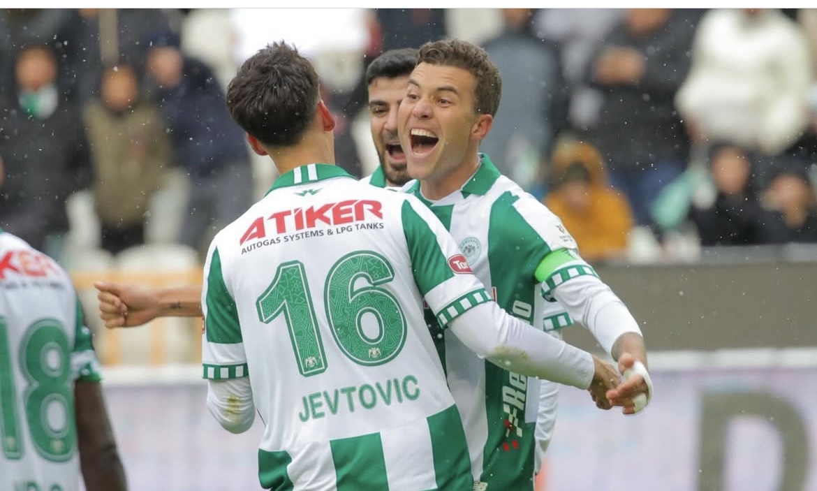 Konyaspor’un 'duran top' başarısı! Liderden sonra…