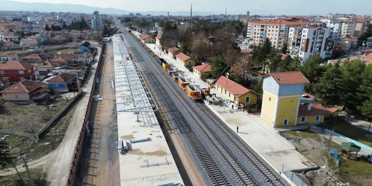 Konya'nın uzak ilçesi Hızlı Tren ile yaklaşacak. Akdeniz hattı tamamlanıyor