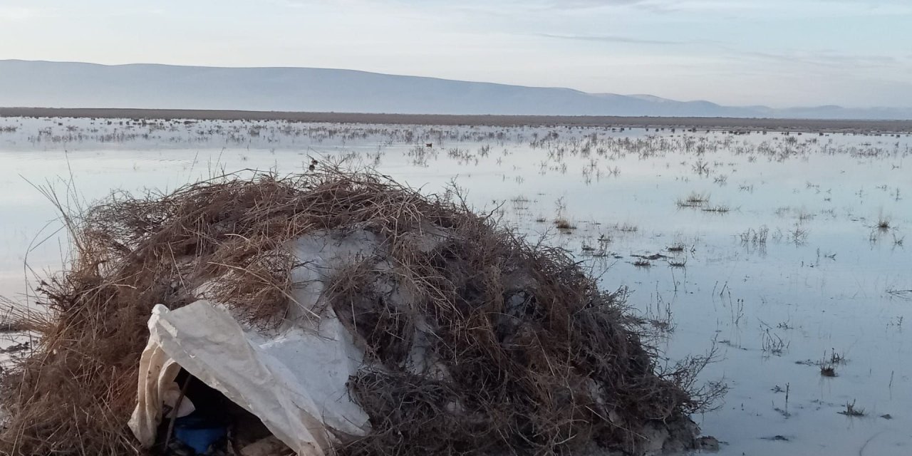 Konya'nın cennet köşesinde kaçak avcılara 134 bin TL ceza kesildi