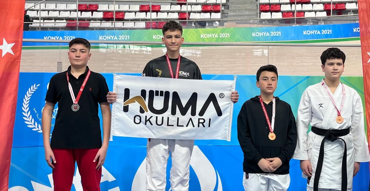 Hüma Okulları spor müsabakalarında göz doldurdu