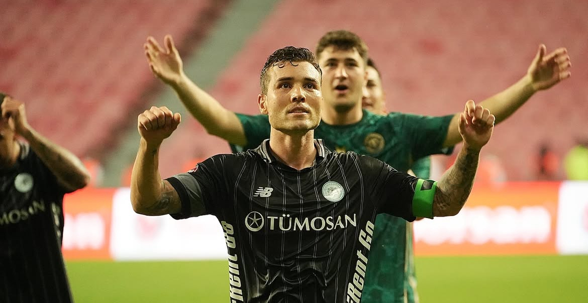 Konyasporlu Guilherme kendi bölgesinde ligin en iyisi