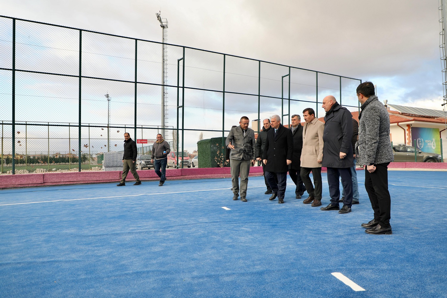 Karatay spor merkezi olma yolunda ilerliyor. Modern tesisler alkış topladı