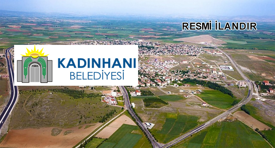 Kadınhanı Belediyesi, parke ve bordür işleri yaptıracak