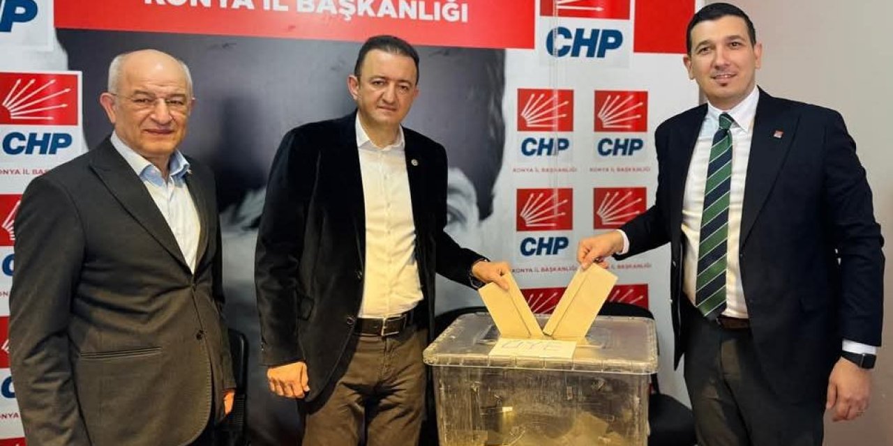 CHP Konya’da, ön seçim tamamlandı