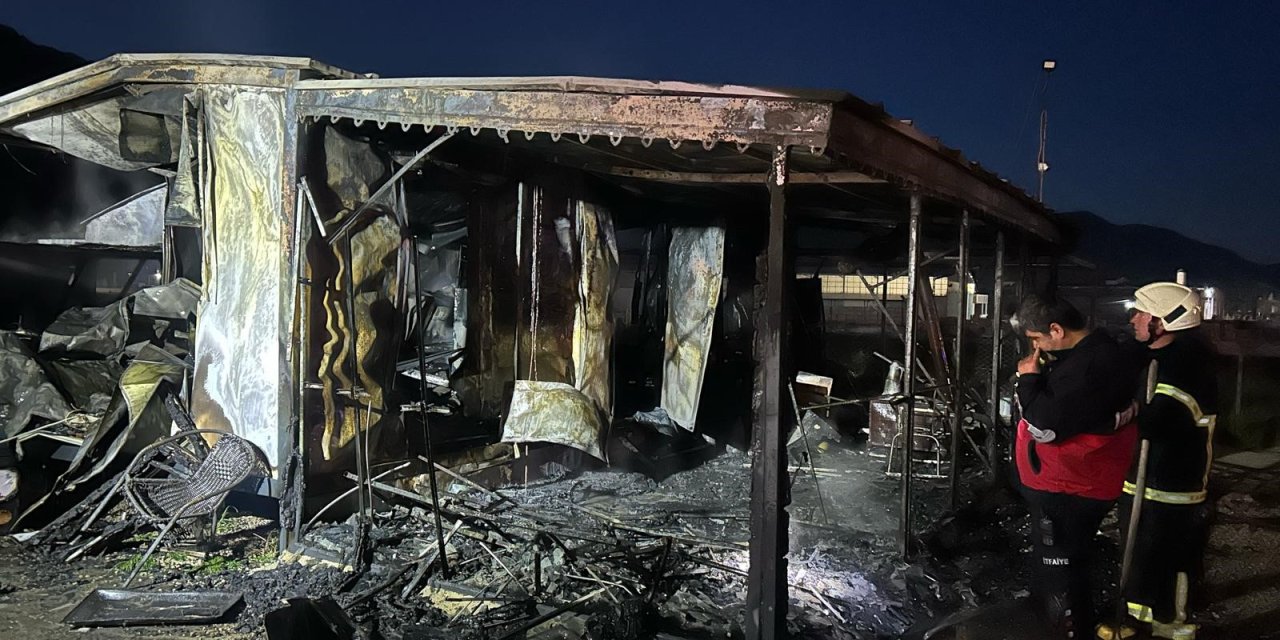 Konya'daki alacak-verecek meselesi Burdur'da sonuçlandı. İş yerini ateşe verdiler