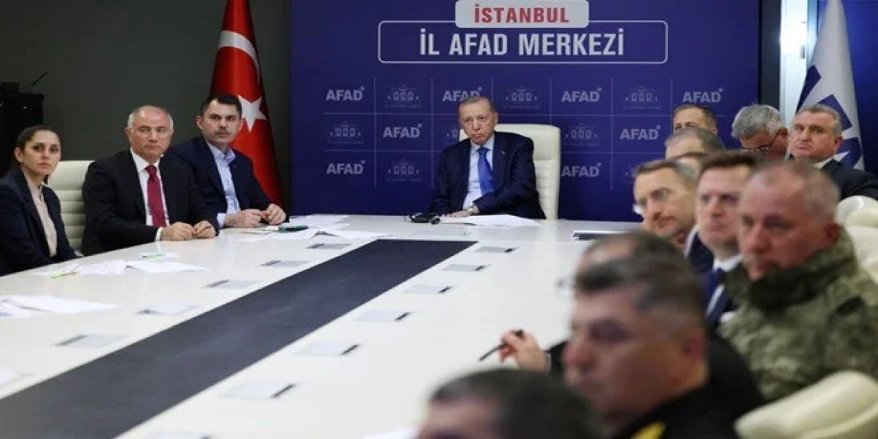 Kriz merkezinde toplantı: Sıkıntılı bir durum yok