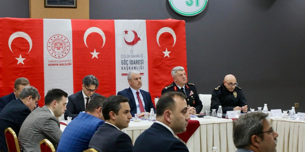 Konya İl Göç Kurulu Koordinasyon Toplantısı yapıldı