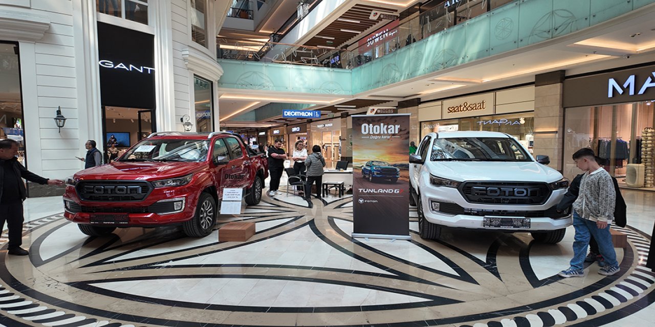Konya'da pick-up meraklılar bu konuma akın ediyor. Foton görücüye çıktı