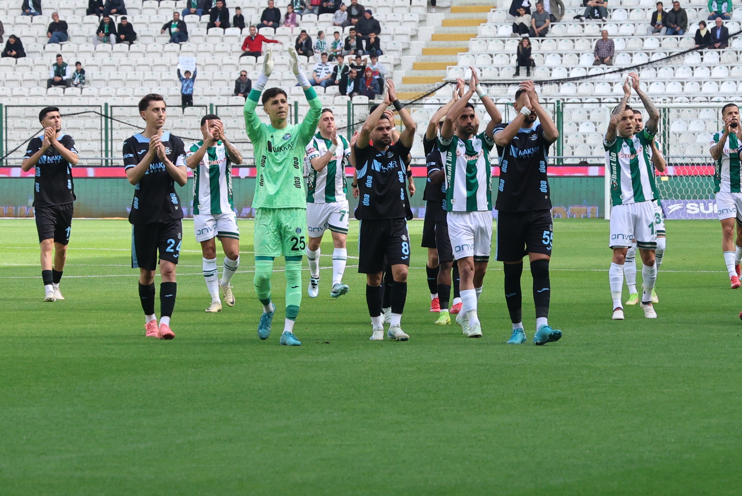 Konya’da sadece futbol değil, dostluk da kazandı