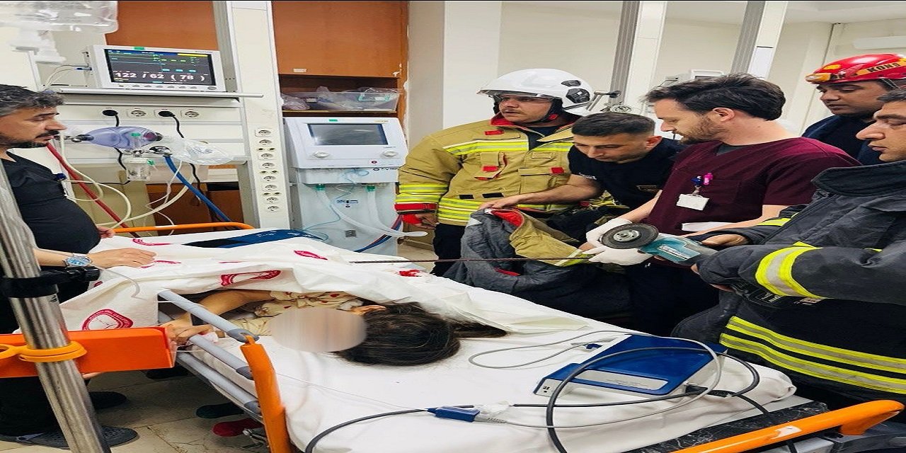 Hatay'da korkunç olay; zamanla yarışıldı, itfaiye Hızır gibi yetişti