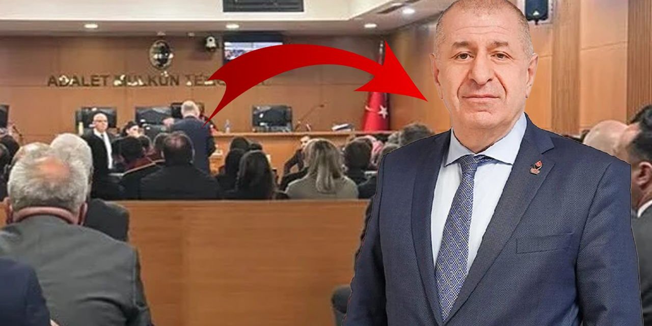 Ümit Özdağ hakim karşısında! Mahkemeden ilk görüntü geldi